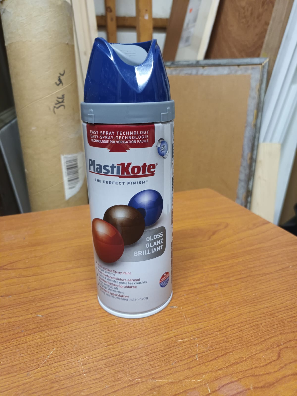 Plastikote Twist & Spray Paint - Pottery Blue Gloss - 400ml