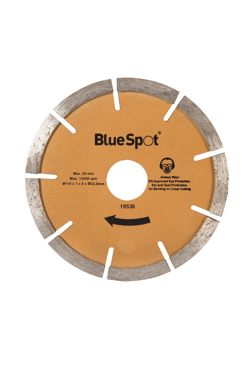 Bluespot 115mm (4.5in) Diamond Mortar Raking Disc (19536)