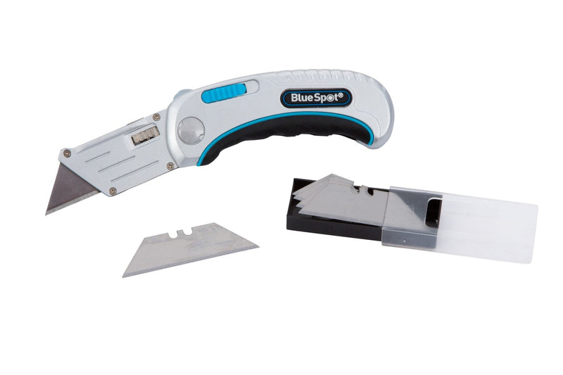 BlueSpot Quick Change Folding Utility Knife (29023) (LOCAL PICKUP/DELIVERY ONLY)