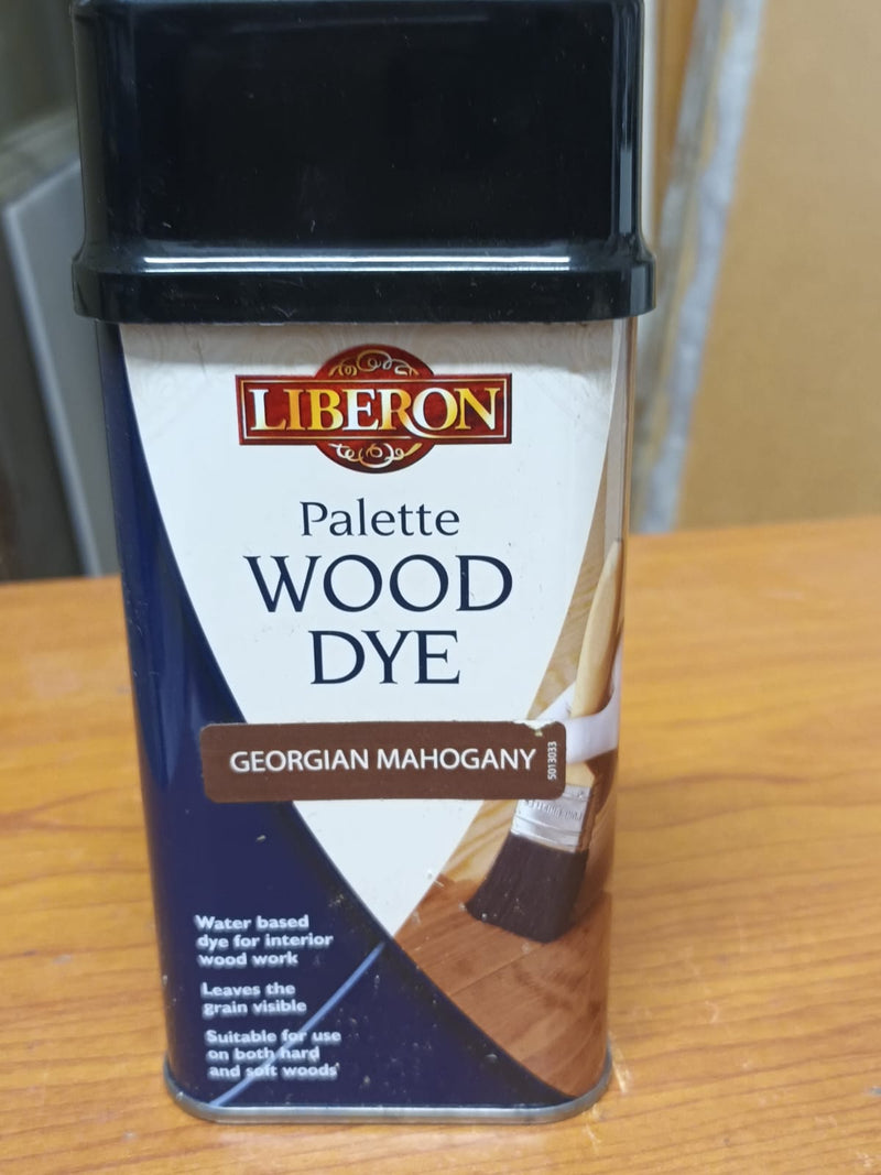 Liberon Palette Wood Dye Georgian Mahogany 250ml