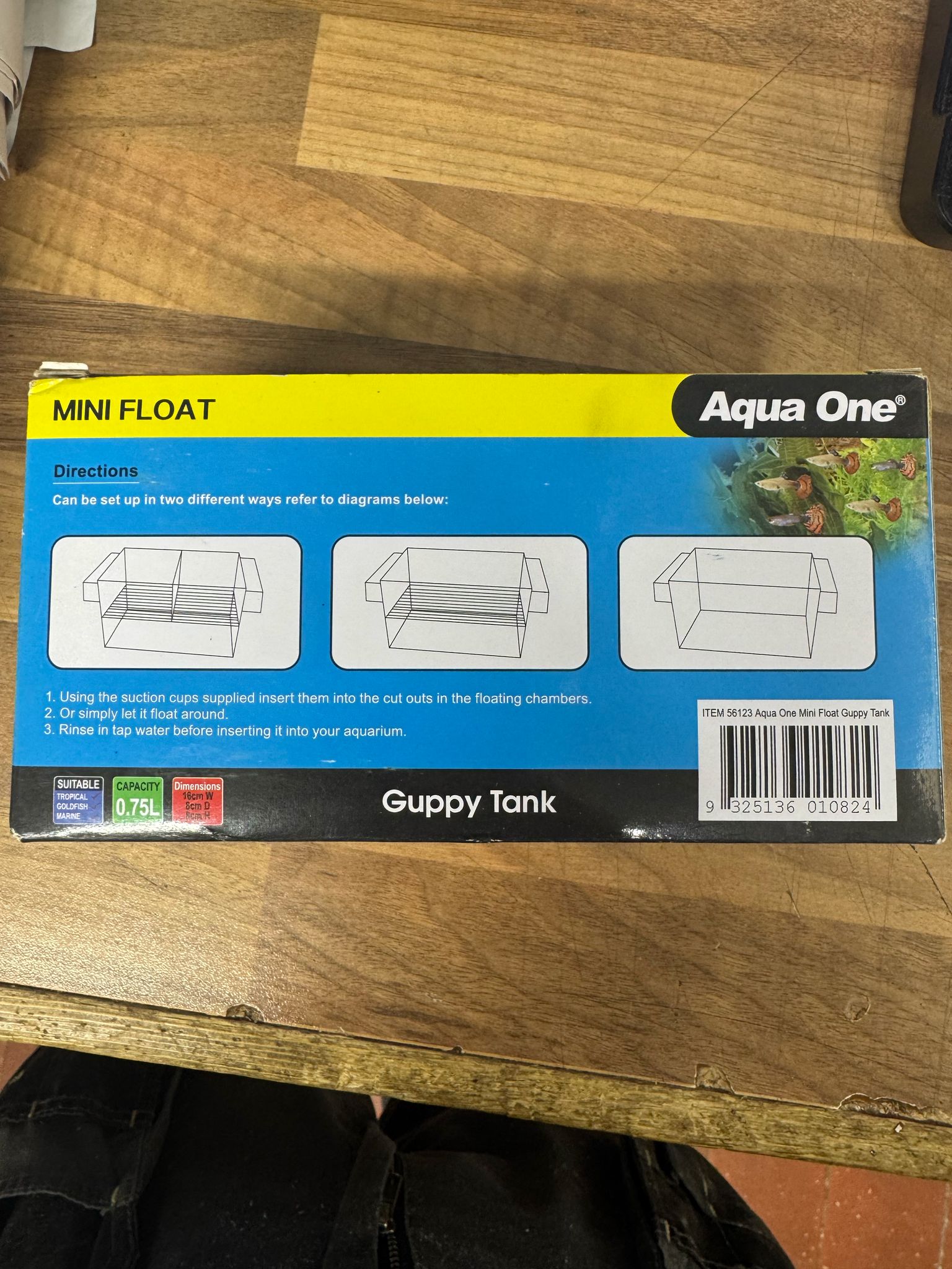 Aqua One Mini Float Guppy Tank (56123)