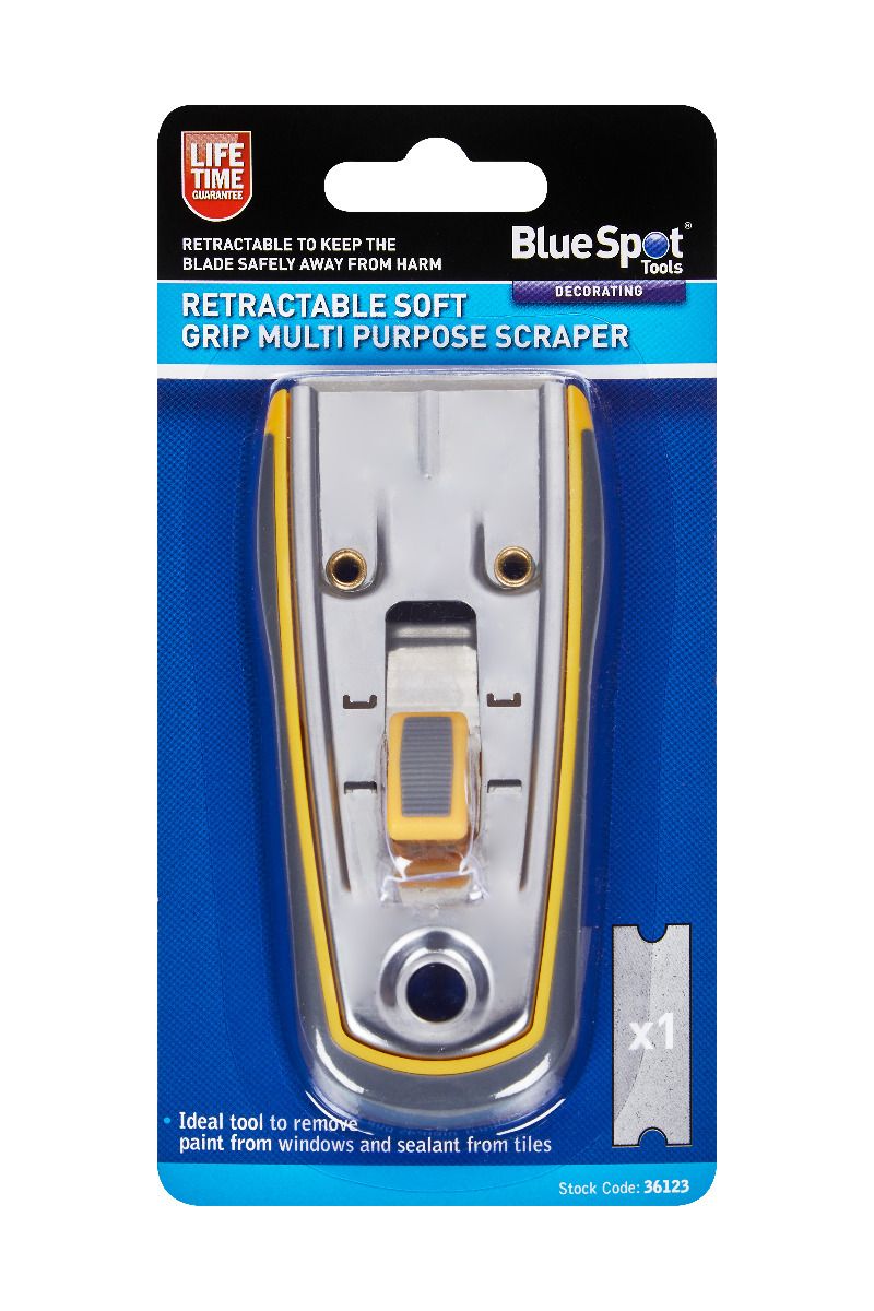 Bluespot Retractable Multi Purpose Scraper (36123) (LOCAL PICKUP/DELIVERY ONLY)