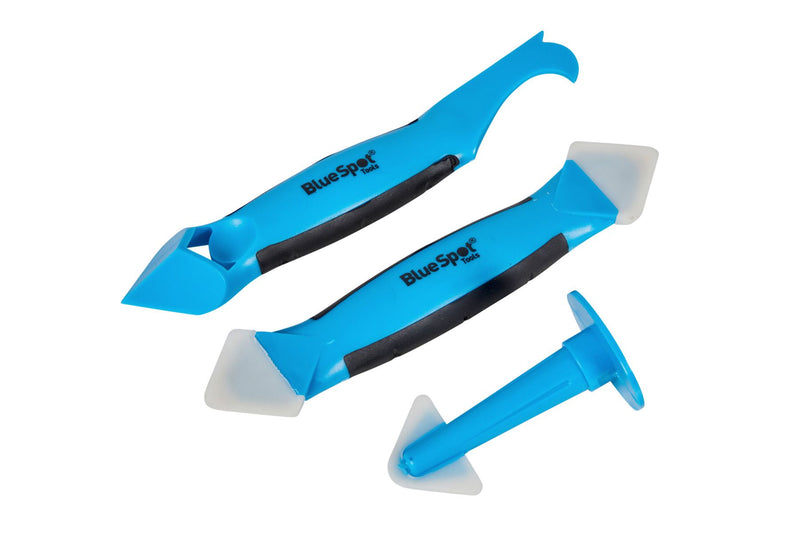 Bluespot Silicone Trowel and Scraper Set 3 Piece (36145)