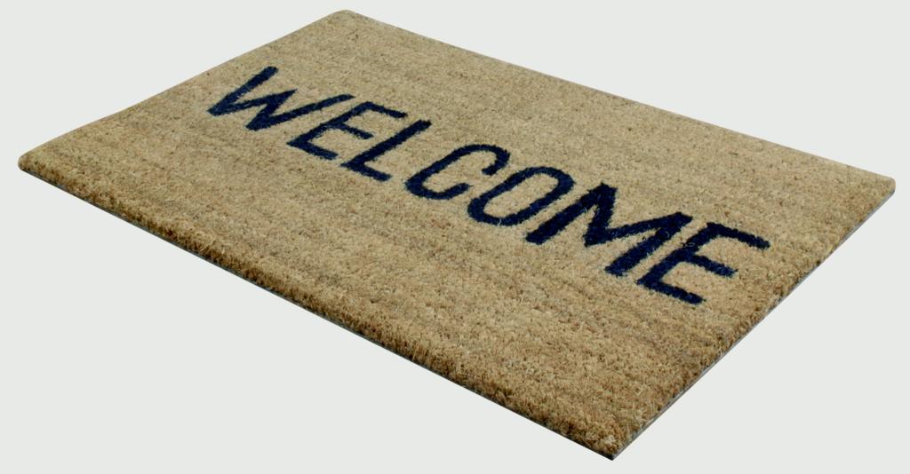 Welcome Doormat 33.5 x 60cm