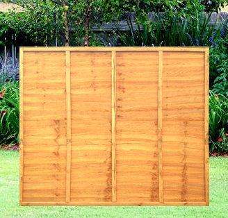 6ft (1.83m) Overlap Fence Panels  (LOCAL PICKUP / DELIVERY ONLY)