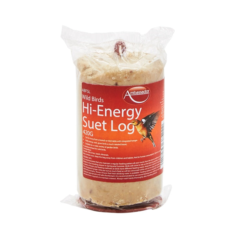 Ambassador Hi Energy Suet Log With Hanger