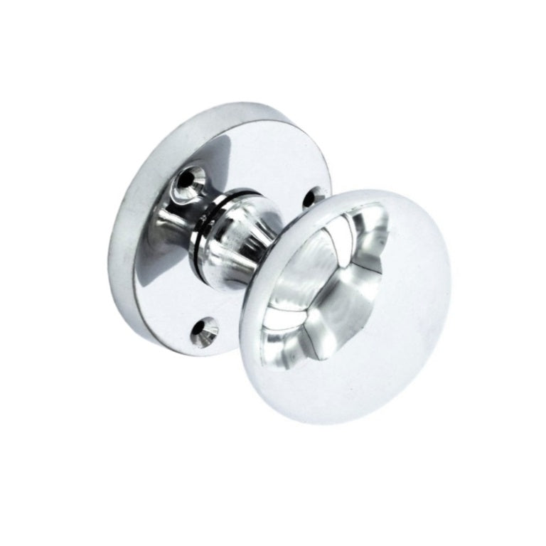 Securit Chrome Mortice Knobs 60mm Pair (S2927)