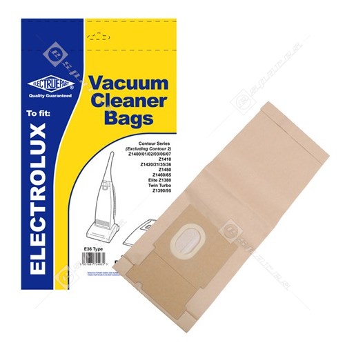 Electrolux BAG113 E36 Vacuum Dust Bags - Pack of 5