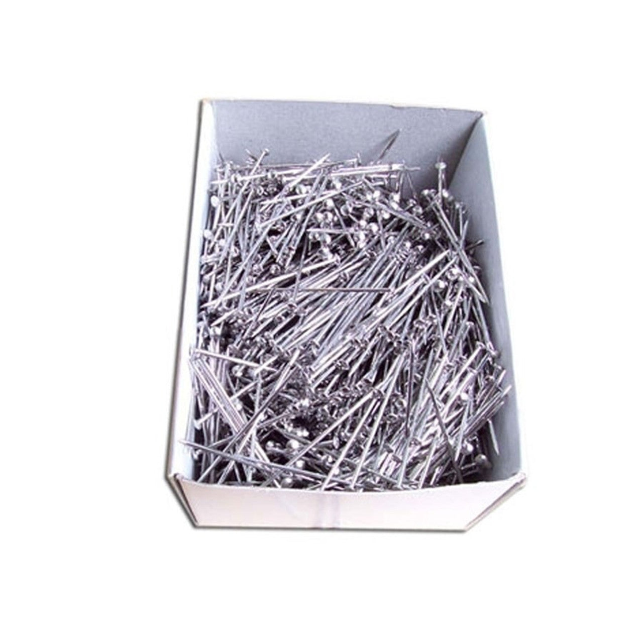 Nickel Plated Mild Steel Pins 38mm x 1.05mm - 500g box