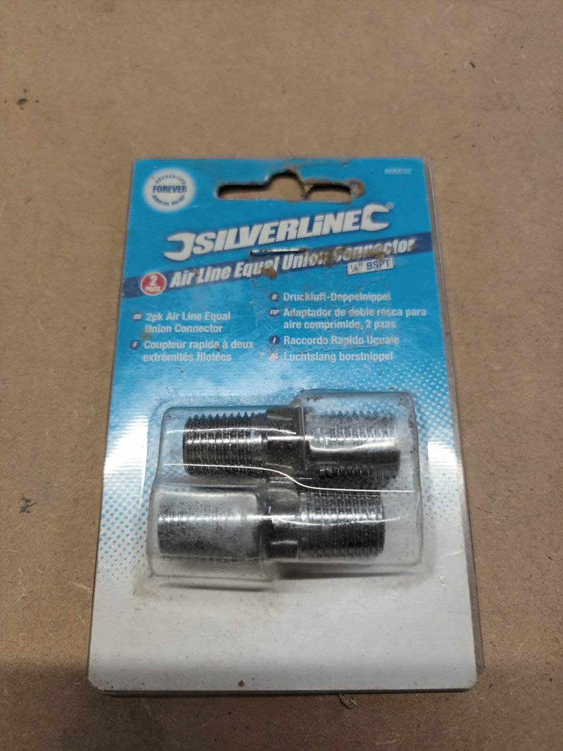 Silverline Air Line Equal Union Connector 2 Pack