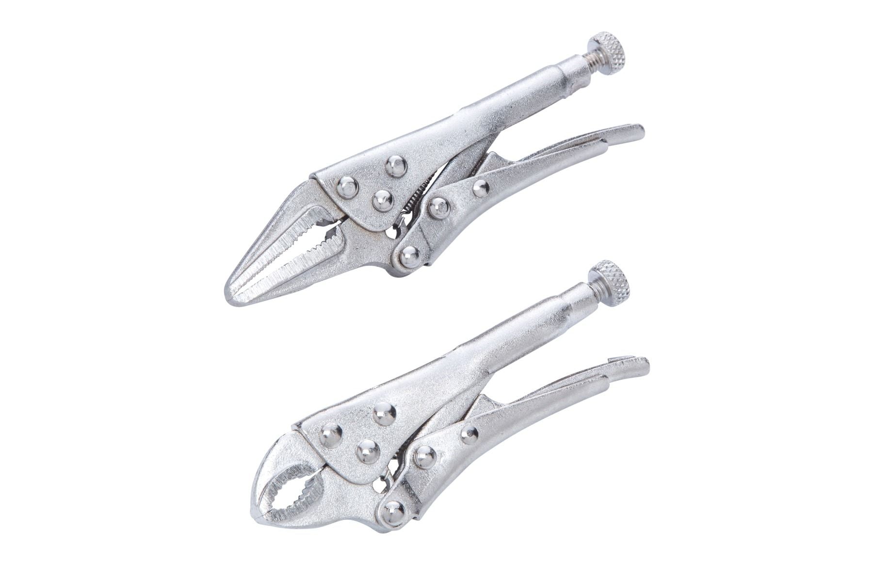 BlueSpot 2 PCE 100mm & 125mm (4in & 5in) Mini Locking Plier Set (06525)