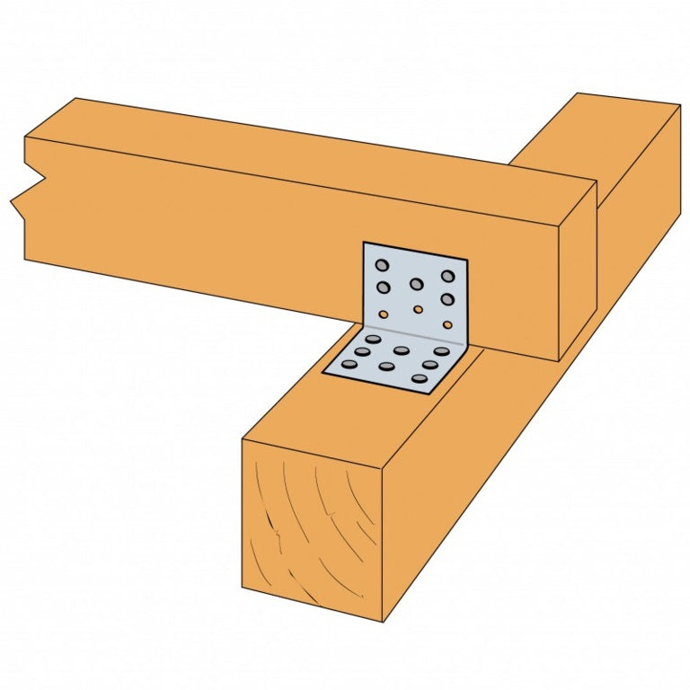 Strong Tie Nail Plate Angle Bracket 60 x 60 x 40mm