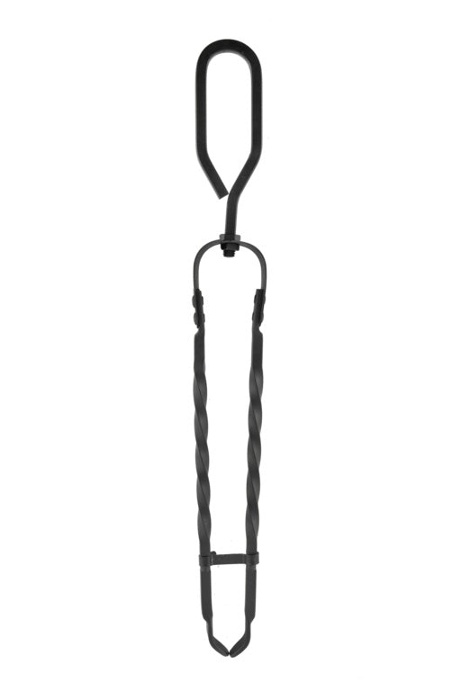 Fireside Black Iron Coal Tongs 22"