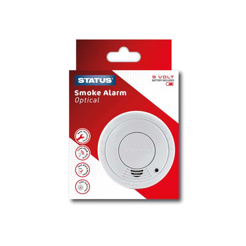 Status Battery Smoke Alarm (9VDCPESA5)