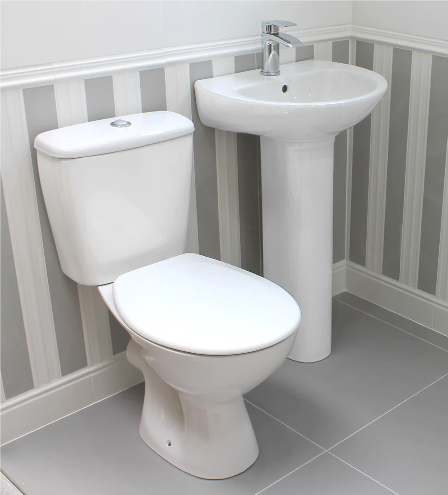 Spade Basin / Sink & Pedestal SW2002