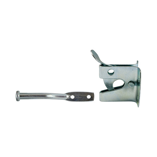 Timco Automatic Gate Latch Zinc Coated 50mm (2in)