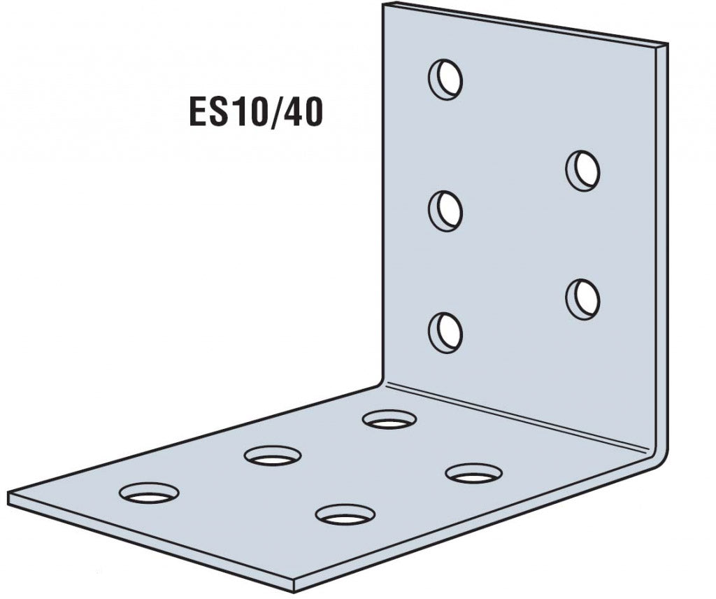 Strong Tie Nail Plate Angle Bracket 60 x 60 x 40mm