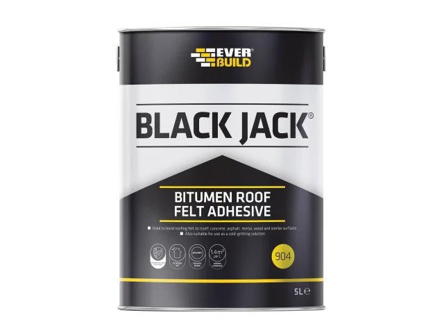 Black Jack Bitumen Roof Felt Adhesive 904 - 5 litre