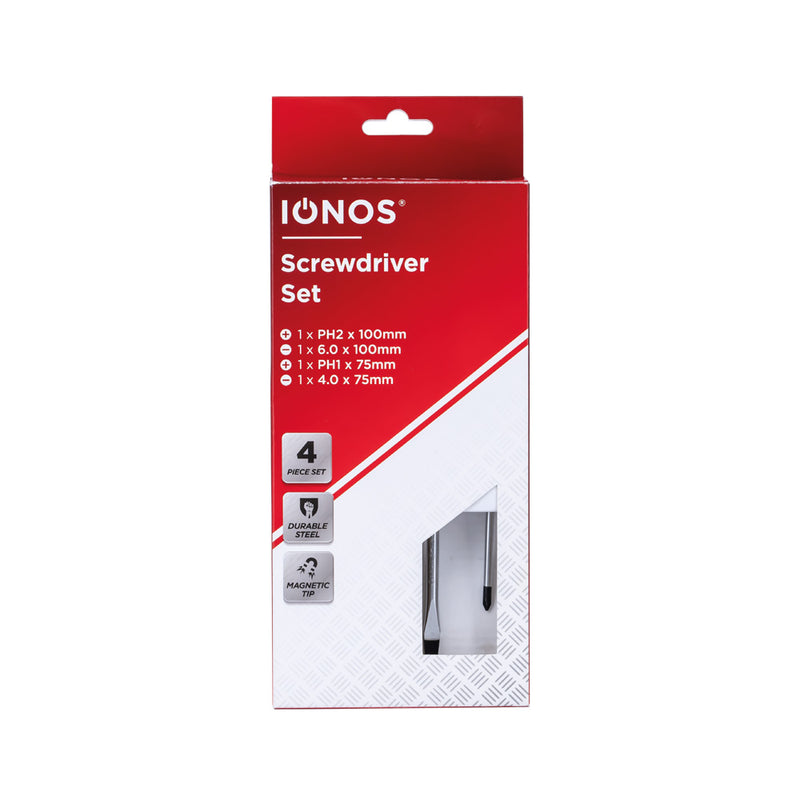 Ionos 4 Piece Screwdriver Set (IONSDRIVERS4P10)