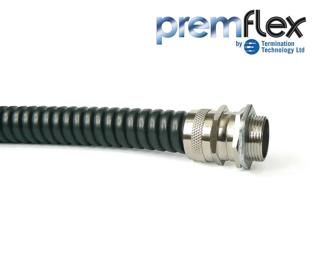 Premflex PVC Coated Galvanised Flexible Conduit Pack 10m (PREM20GALVPVC)