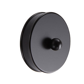 Black Short Handrail End Cap 54mm (2in) Pack of 2 (RBM01P)