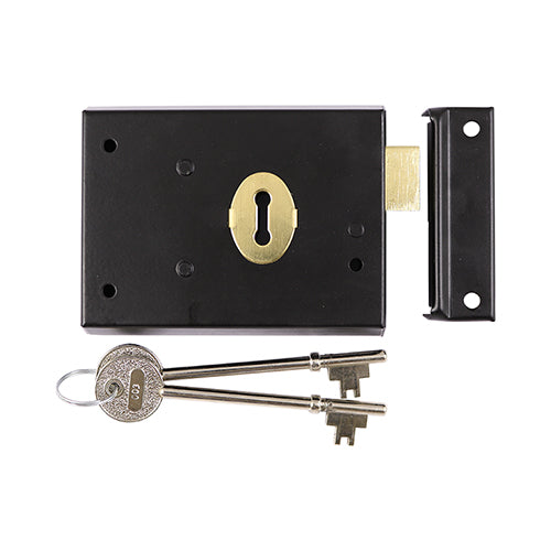 Timco Rim Deadlock 100mm (4in) - Black (RDLB)