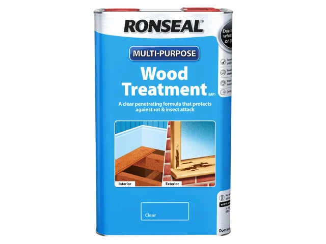 Ronseal Multi-Purpose Clear Wood Treatment 5 litre