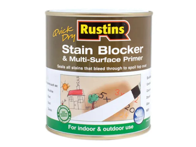 Rustins Stain Blocker & Multi-Surface Primer 500ml