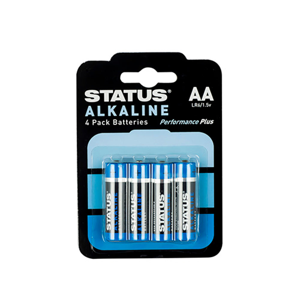 Status AA Extra Long Lasting Batteries 4 Pack (SALKAAB4PK20)