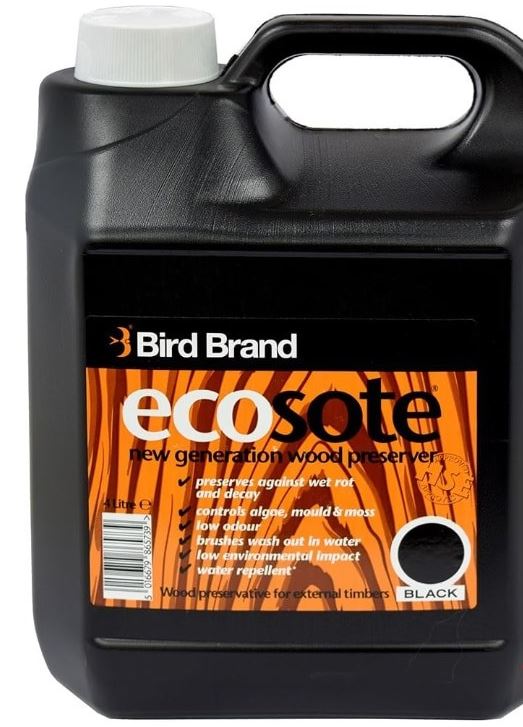 Ecosote Black Wood Preserver 4L