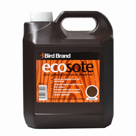 Ecosote Dark Brown Wood Preserver 4L