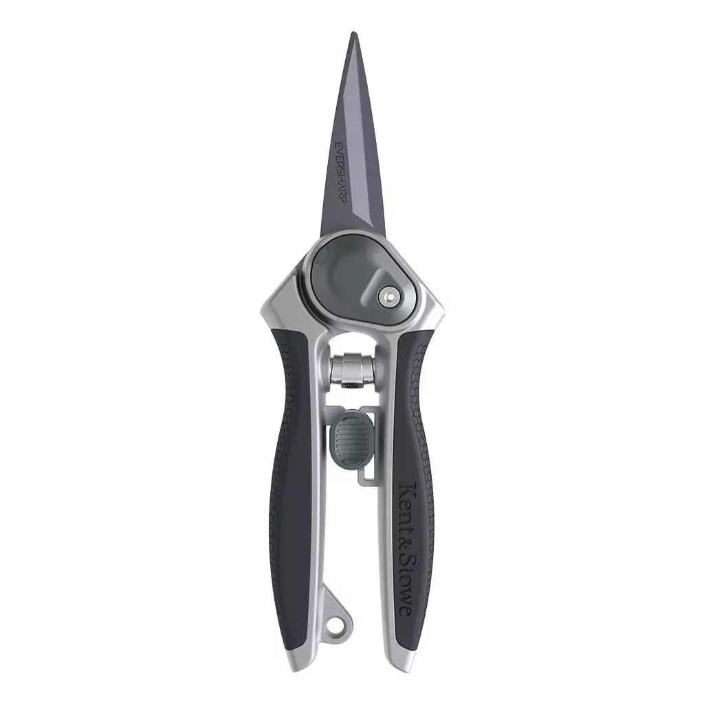 Kent & Stowe Eversharp Garden Snips Never Blunts Precision Cutting