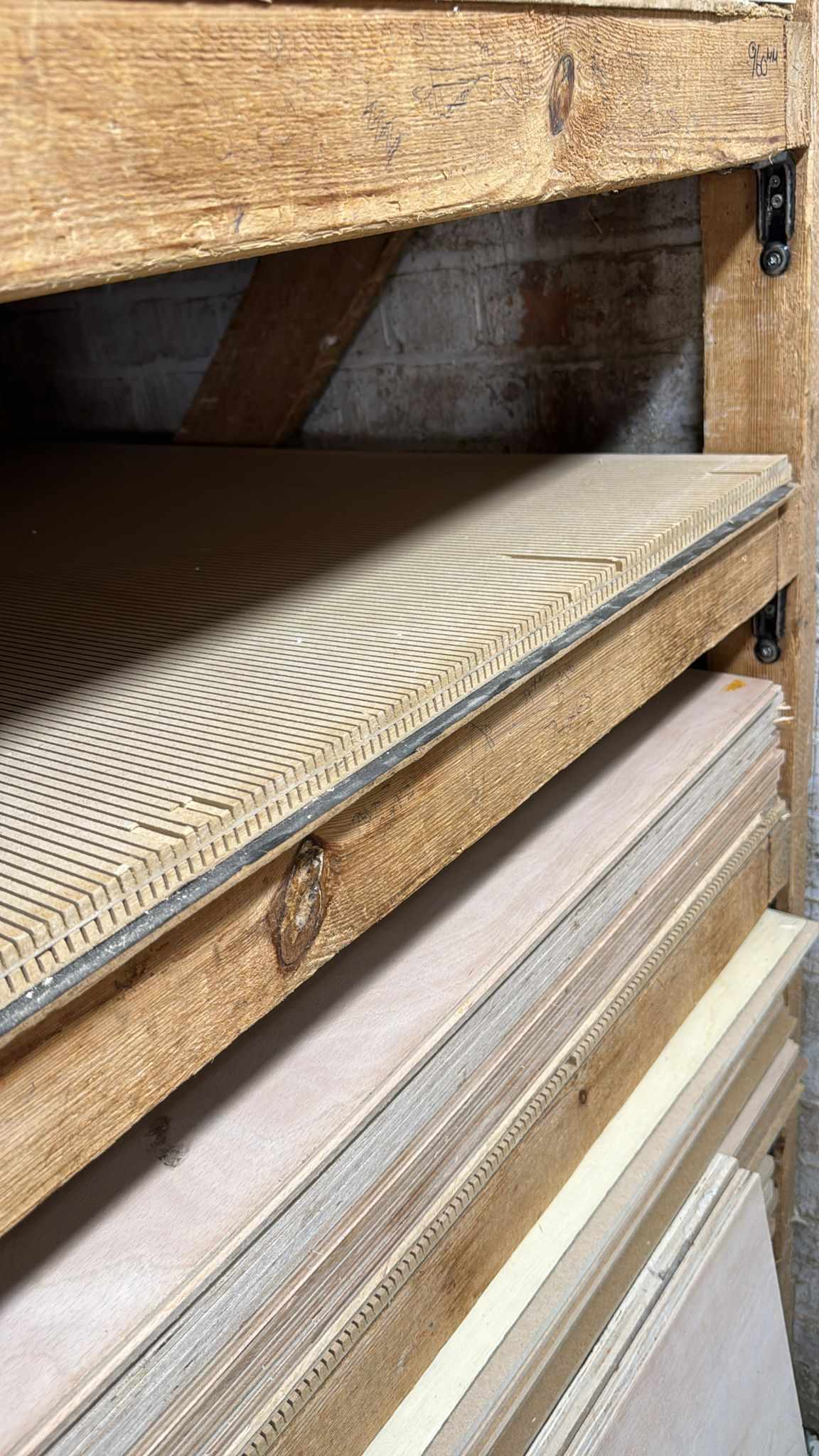 9mm Bendy MDF Sheet 2.4m x 1.2m minor damage (LOCAL PICKUP / DELIVERY ONLY)