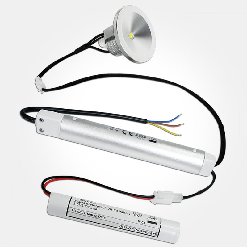 LED Emergency Downlight, 1.5W IP20 -  LDLEM3