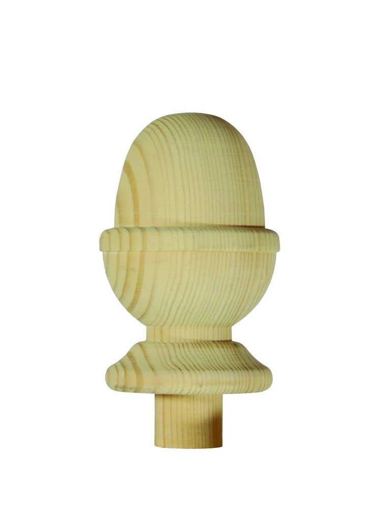 Pine Acorn Newel Cap NC3P Half