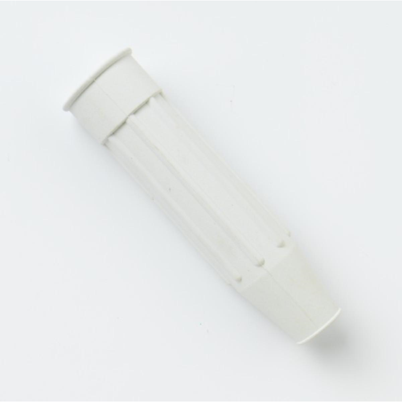 White Tap Swirl 3/4" Flexible Rubber Tap Fitting (PA380)