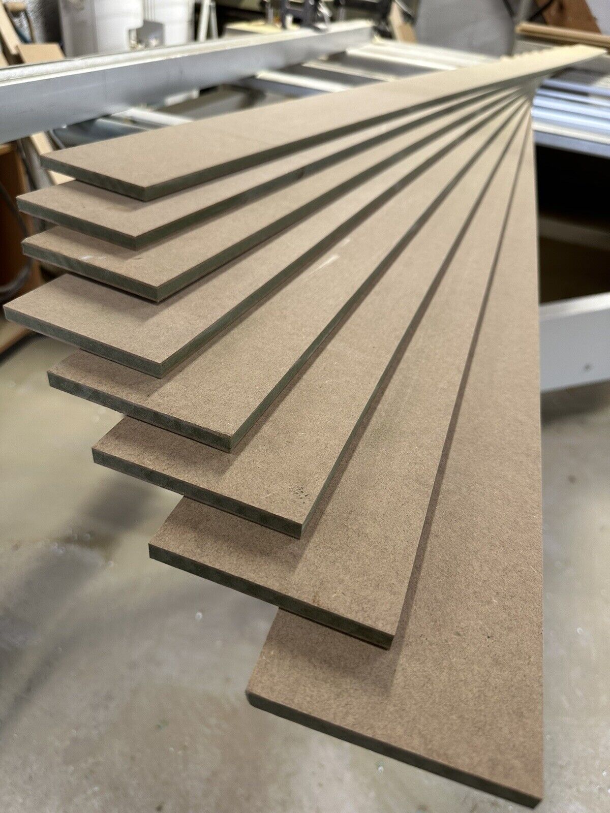 MDF Feature Wall Slat Panelling Strips 2.4m (8ft) (LOCAL PICKUP / DELIVERY ONLY)