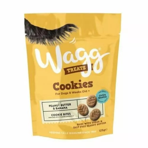 Wagg Treats Peanut & Banana Cookies