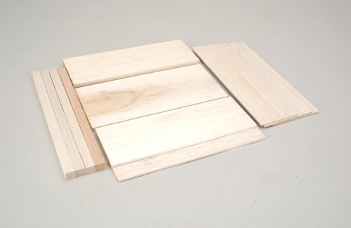 Small Balsa Wood Bundle 225mm (9in) (W-BBSMALL)