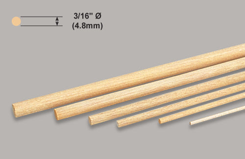 Balsa Circular Dowel Wood 914mm (36in)