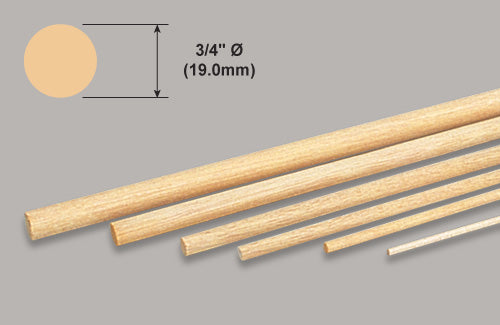 Balsa Circular Dowel Wood 914mm (36in)