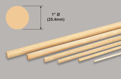 Balsa Circular Dowel Wood 914mm (36in)