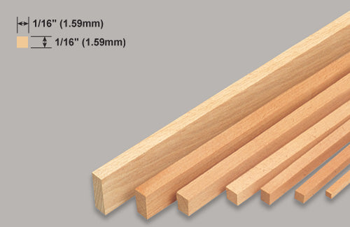 Balsa Wood Strips 914mm (36in)