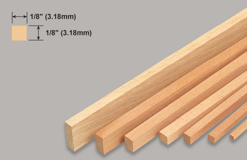 Balsa Wood Strips 914mm (36in)