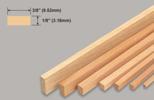 Balsa Wood Strips 914mm (36in)