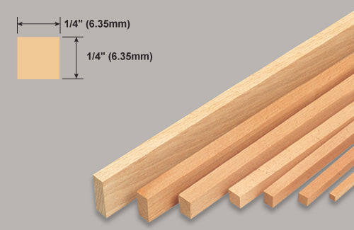 Balsa Wood Strips 914mm (36in)