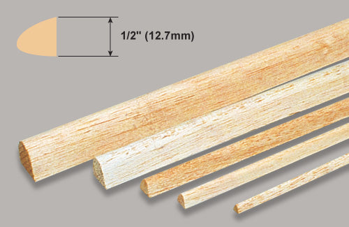 Balsa Wood Leading Edge 914mm (36in)