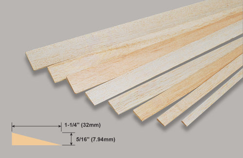 Balsa Wood Trailing Edge 914mm (36in)