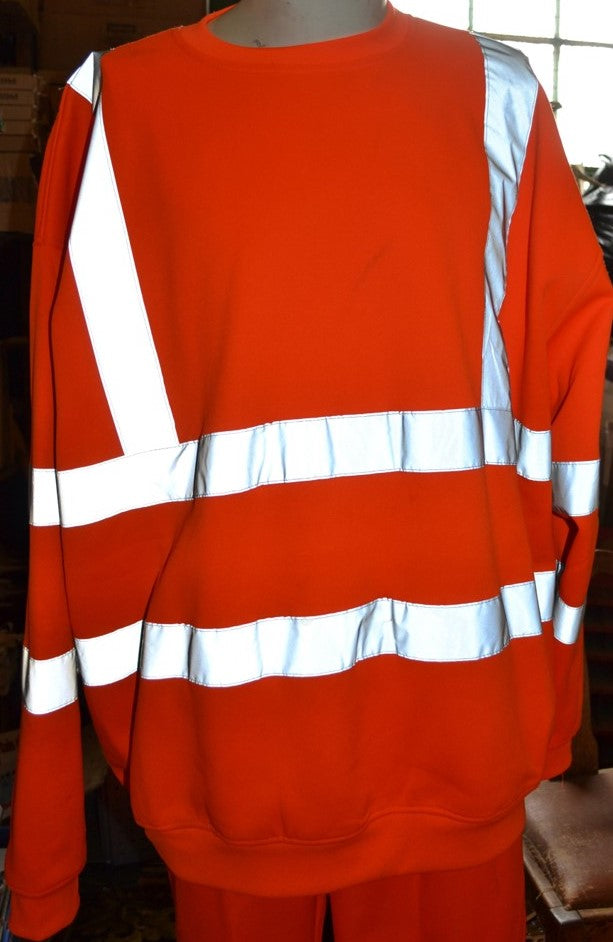 Orange Hi-Vis Jumper