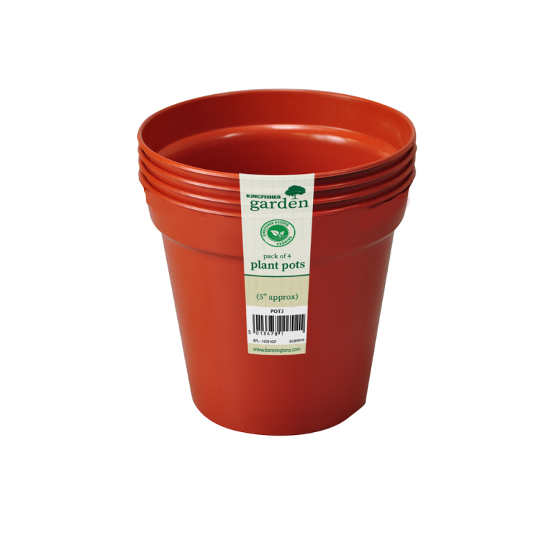 Kingfisher Round Plant Pots - 7.6cm(3")-23cm(9")